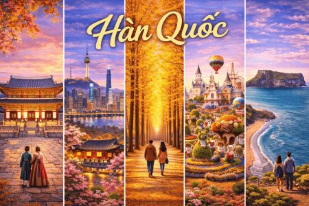 HÀN QUỐC HÈ: SEOUL – NAMI – EVERLAND 5N4Đ (CT)